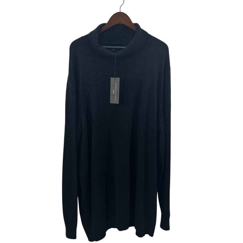 Shaquille ONeal Men 3XLT Black Sweater New Tags